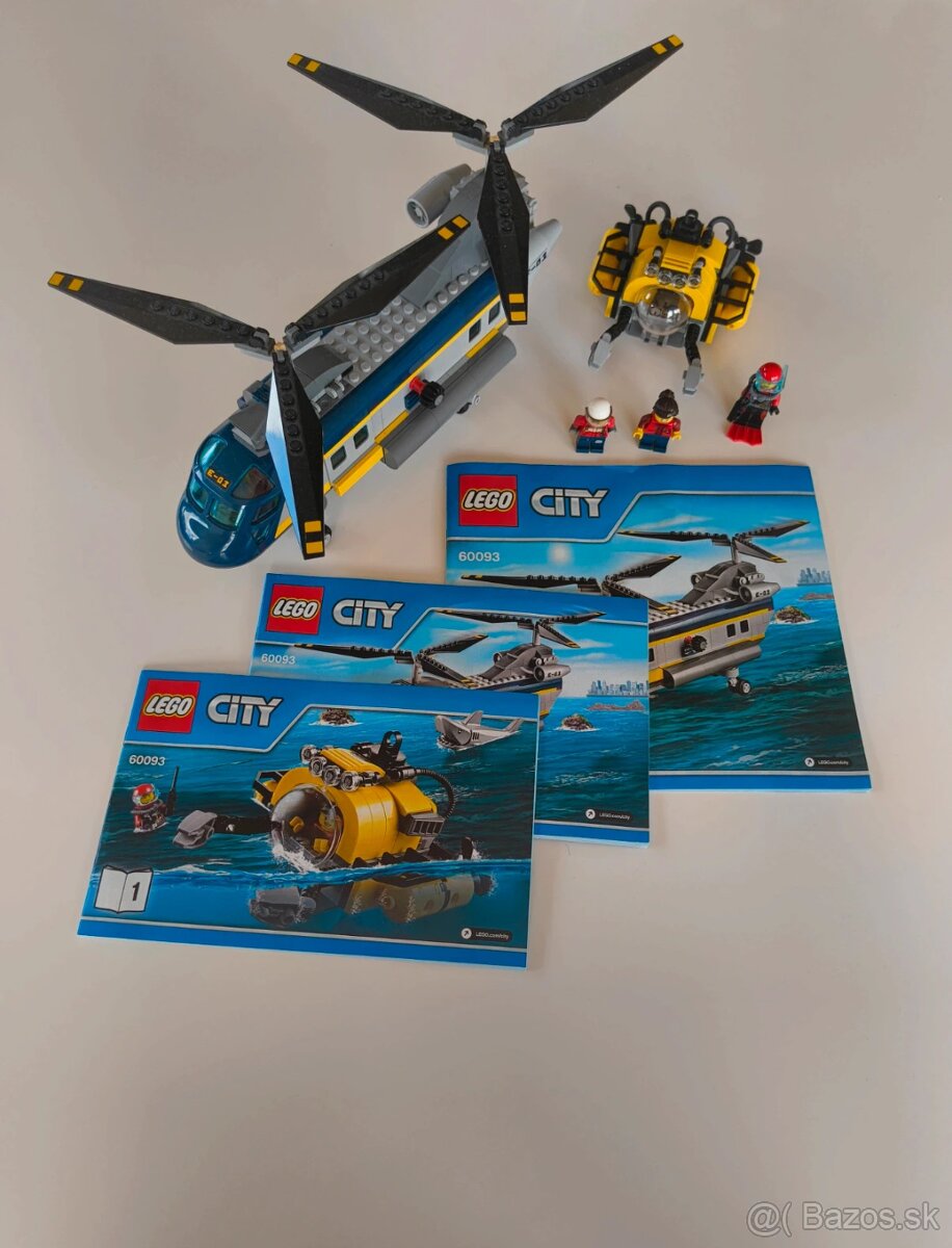 Lego City 60093 Hlbokomorská Helikoptéra