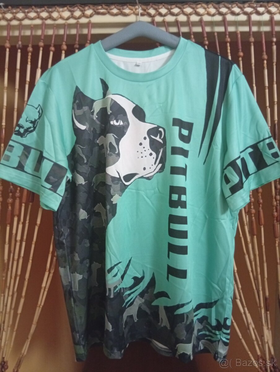 PITBULL -Panske tričko