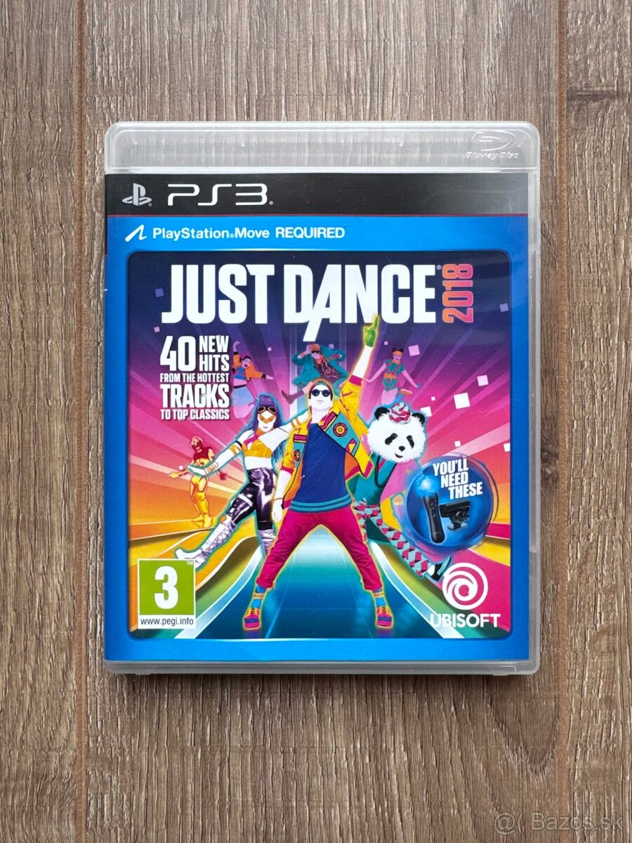 Just Dance 2018 na Playstation 3 Move