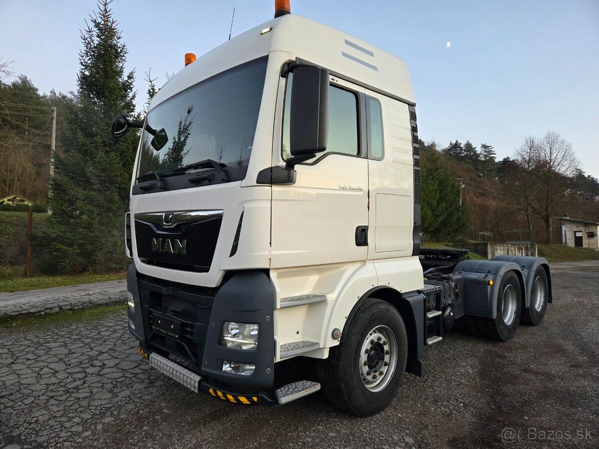 MAN TGX 33.500 6x4 MANUAL RETARDER iba 258tkm