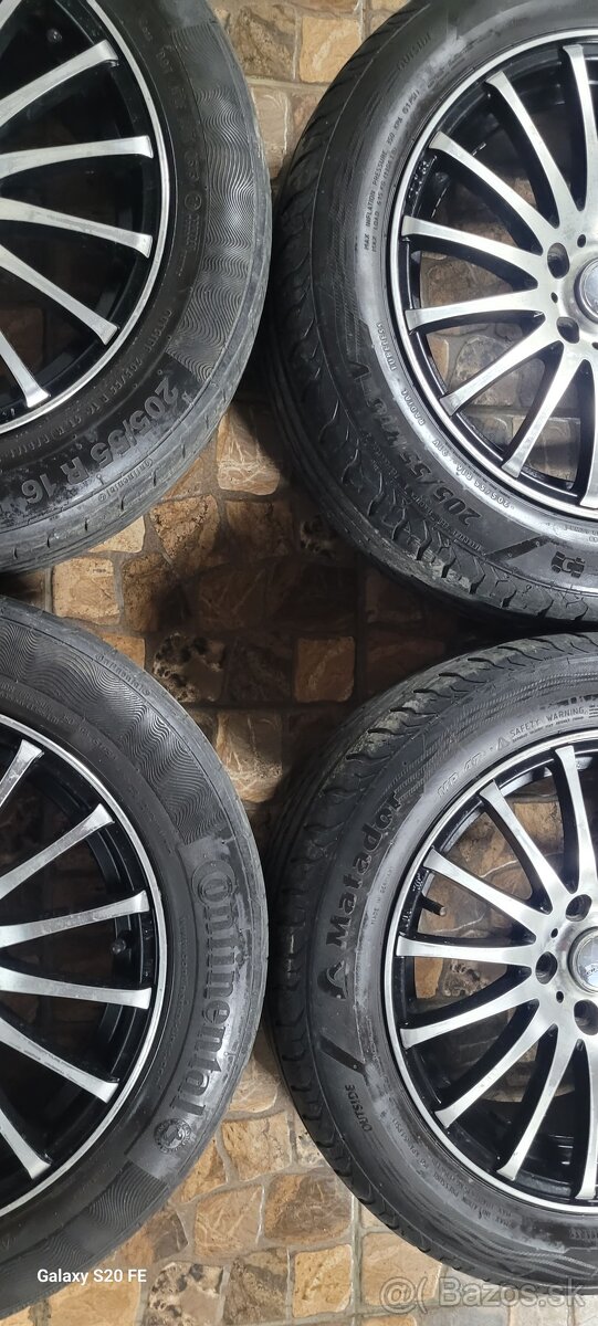 Predám letnú sadu kolies na Ford