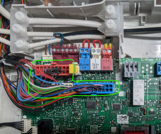 Riadiaca jednotka pre plynový kotol