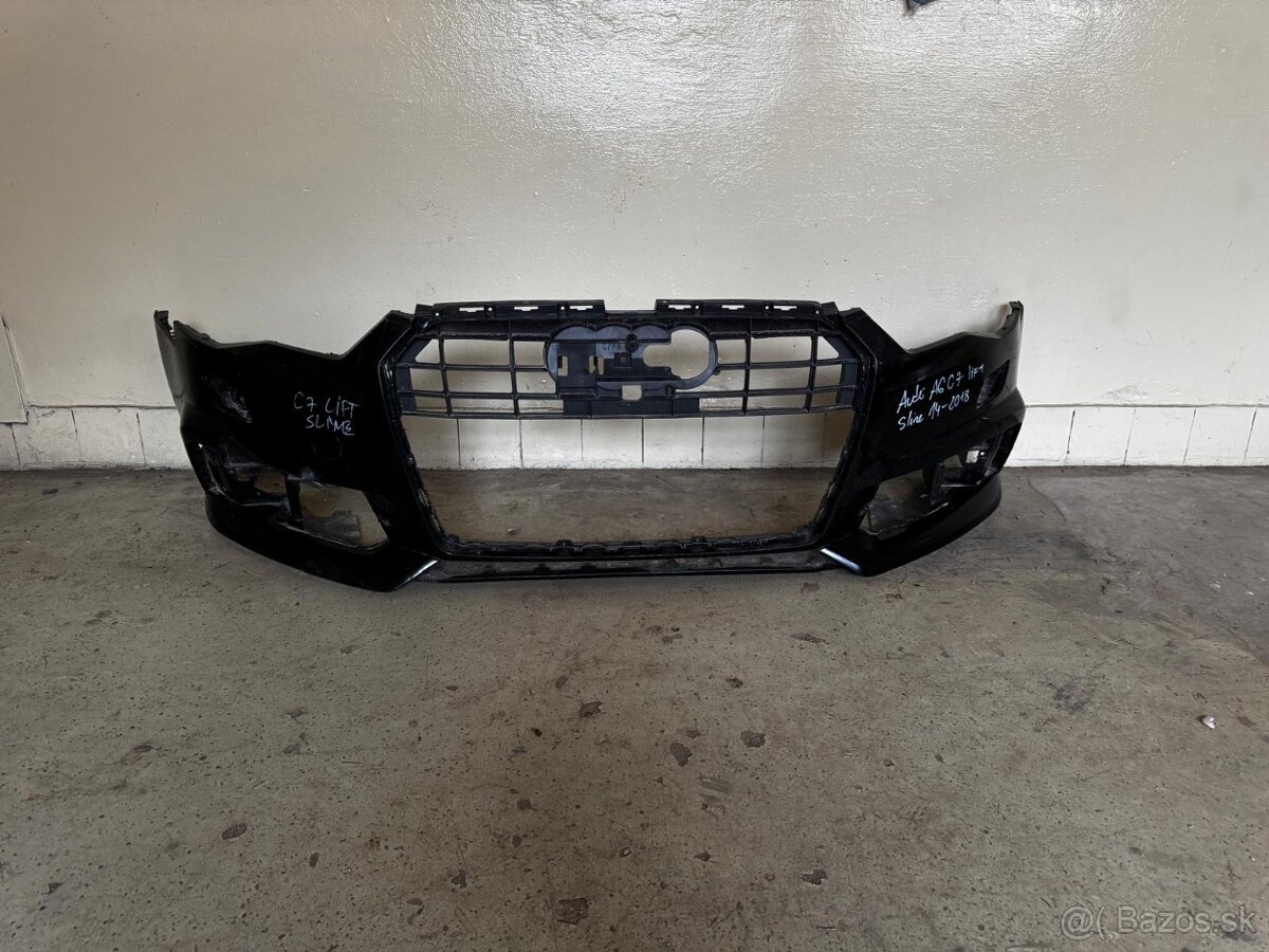 Audi A6 c7 lift sline 2014-18 predný náraznilj