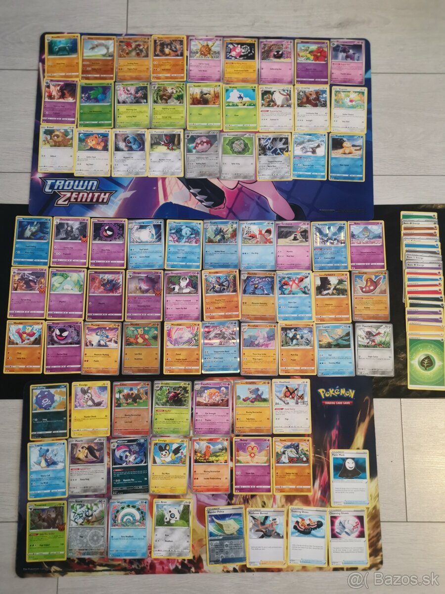 Balík 130 ks originál Pokémon karty