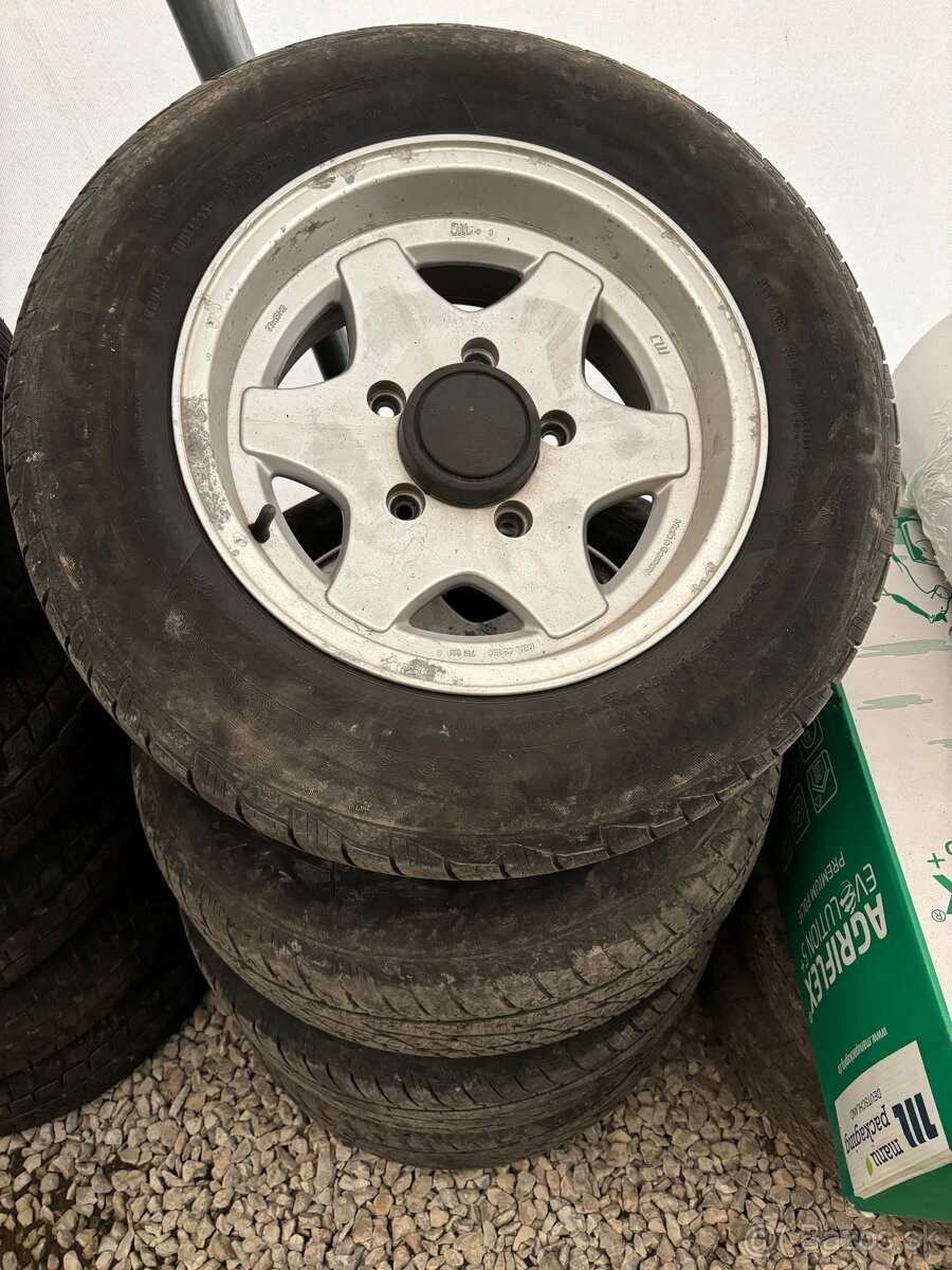 Predám sadu kolies 139,7