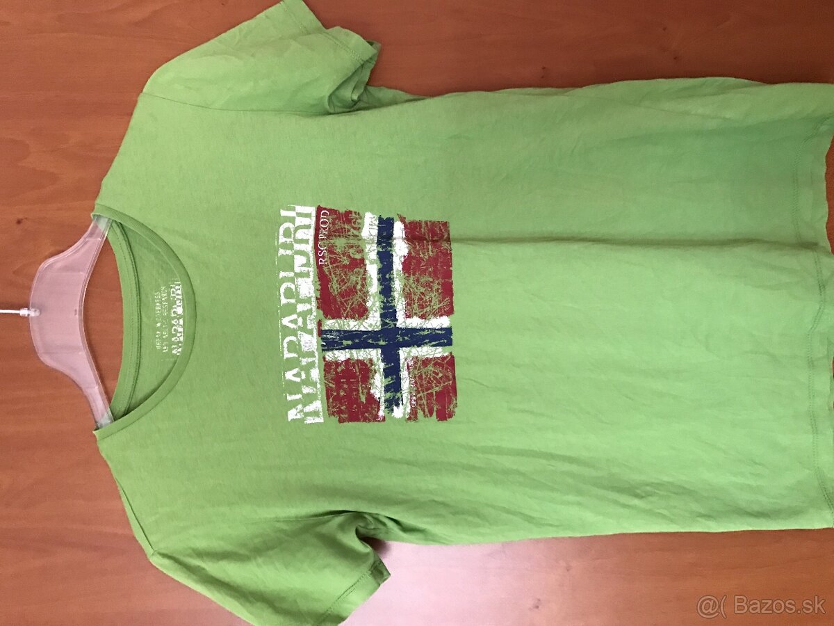 NAPAPIJRI originál limetkove damske tricko M/L