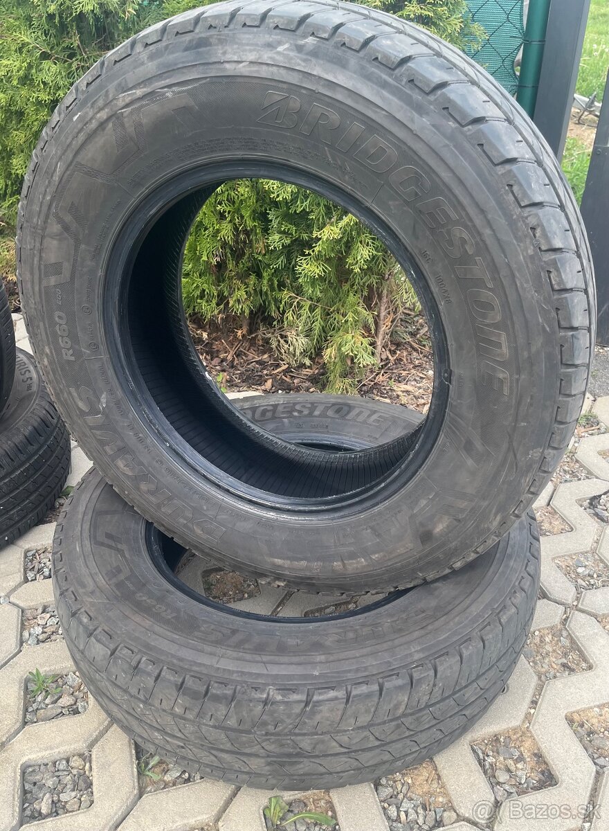 Predam letne pneumatiky bridgestone 205/75 r16c