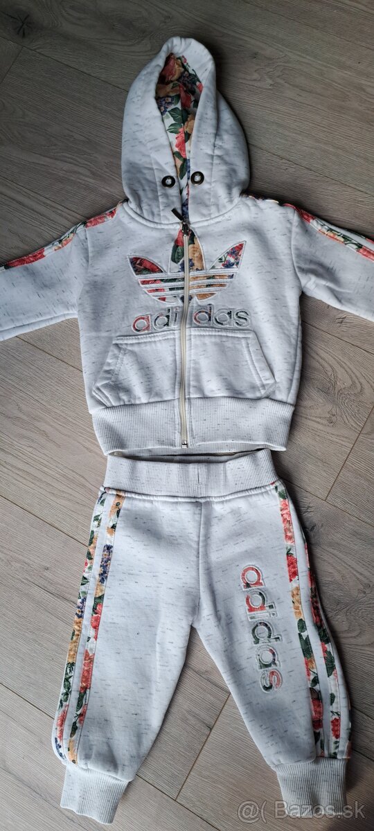 Adidas súprava tepláky a mikina veľ. 86