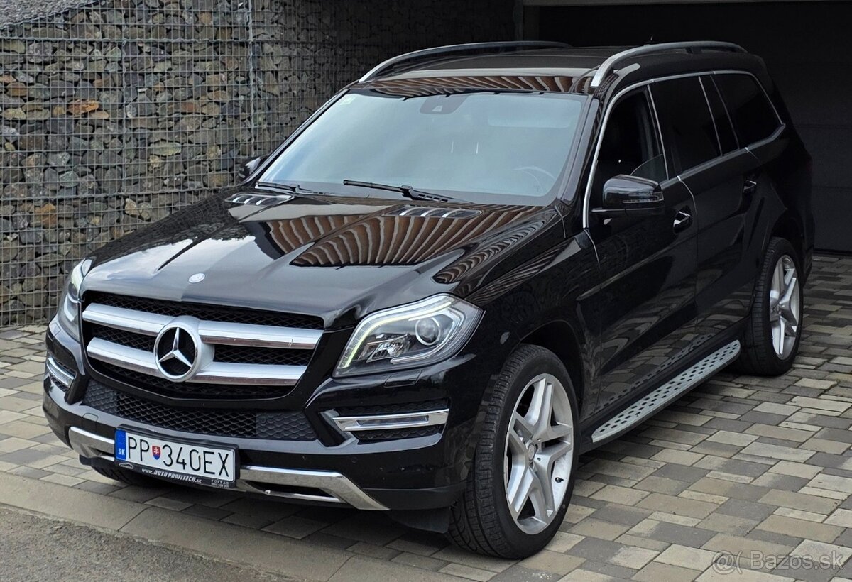 Mercedes GL350 190kw / 7 miestna verzia