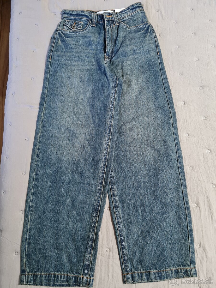 Chlapecké baggy džíny Bershka vel.34