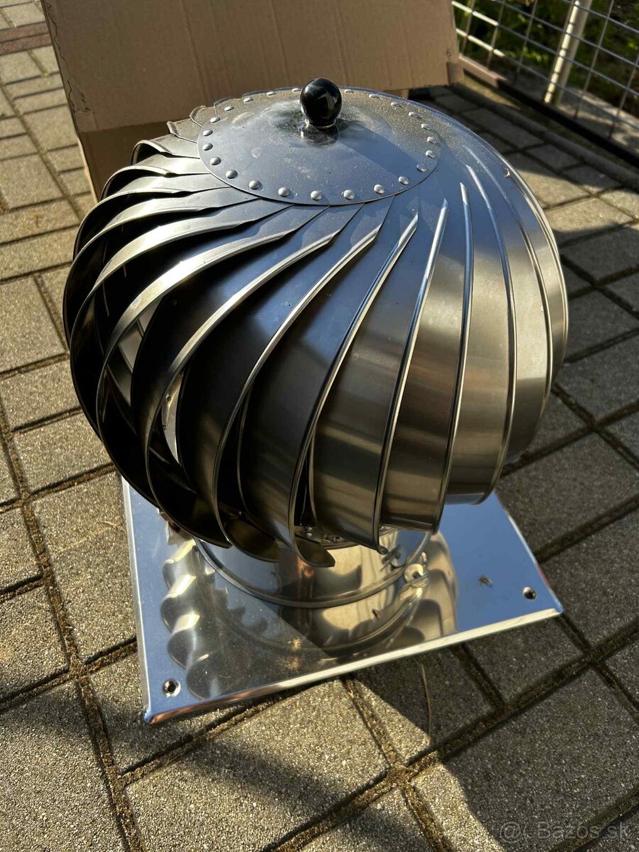 Komínový nadstavec so základňou 250mm Turbowent
