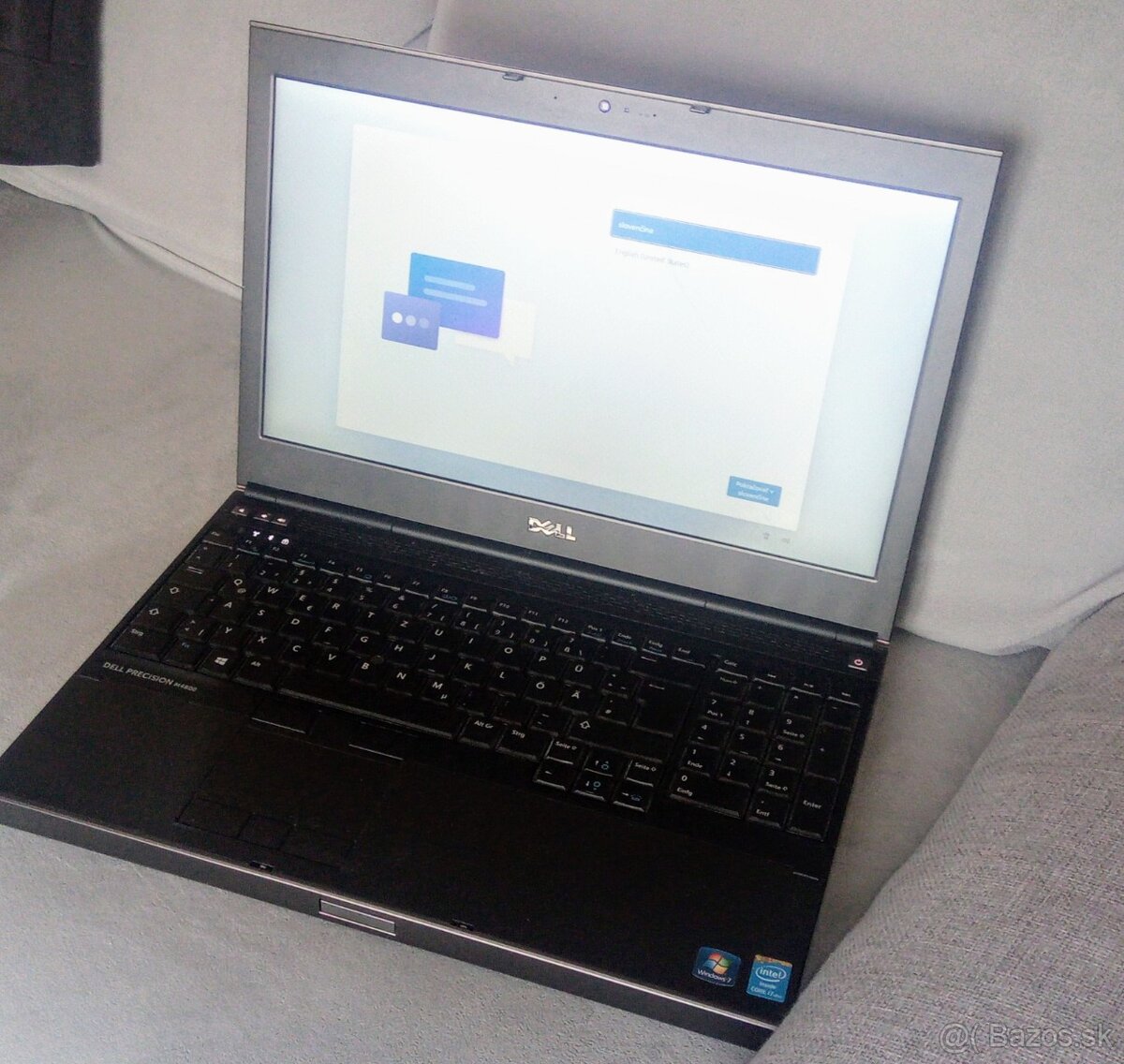 Notebook Dell s grafickou kartou, 16GB RAM, Core i7