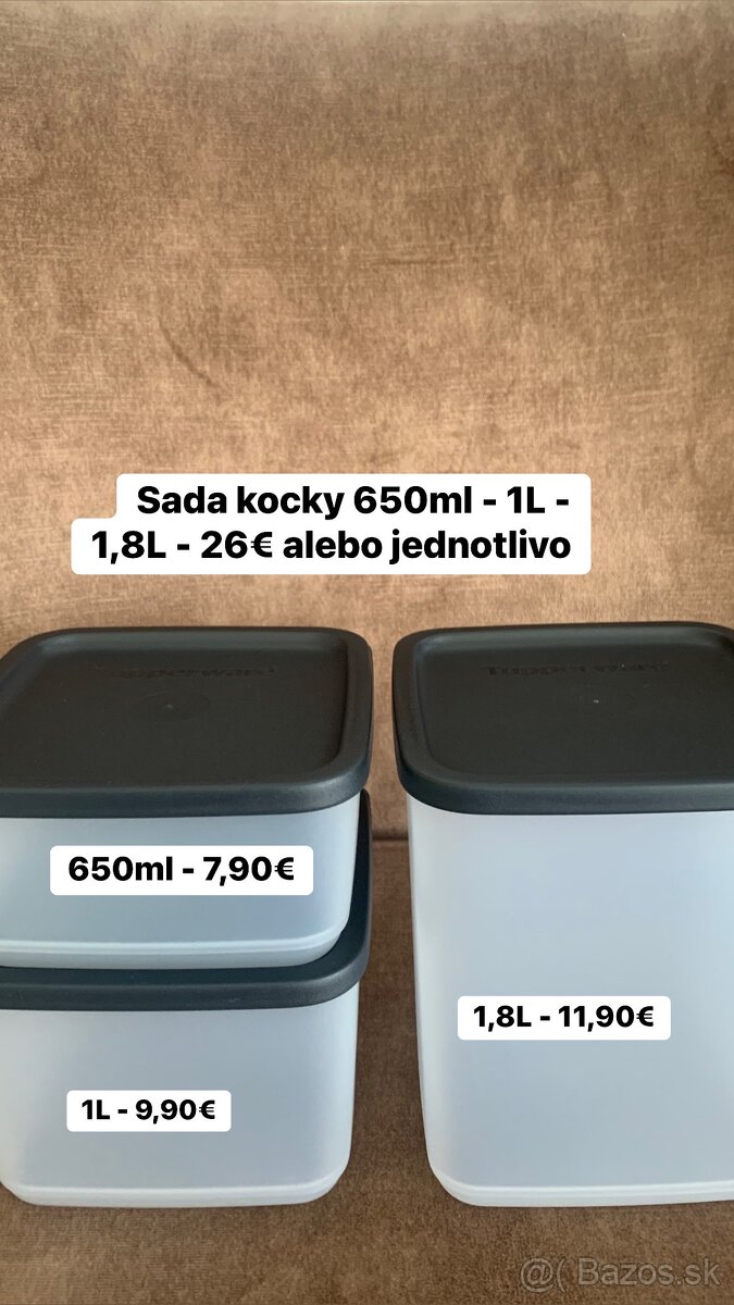 Tupperware sada kociek