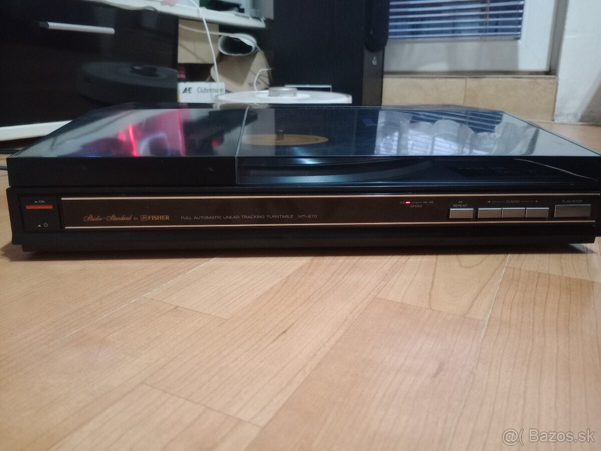 gramofón Fisher MT 870 japonec 1987