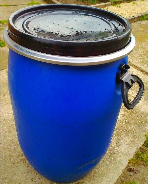plastové súdky modré 60 litrové