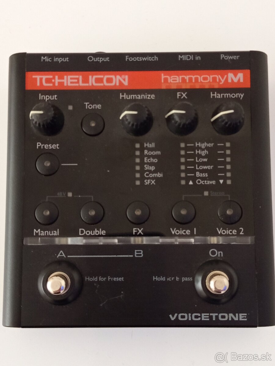 TC-HELION vocal harmonizer