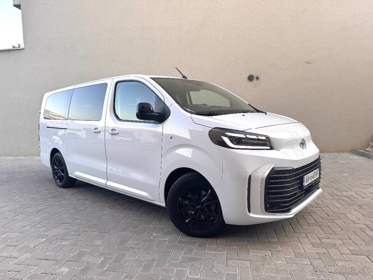 Prenájom 9-miestne auto Nová TOYOTA PROACE VERSO Long