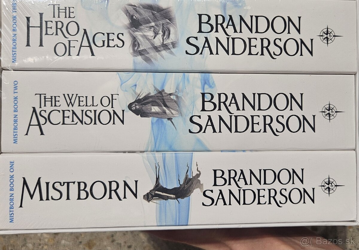 Séria kníh The Mistborn Trilogy (Brandon Sanderson)