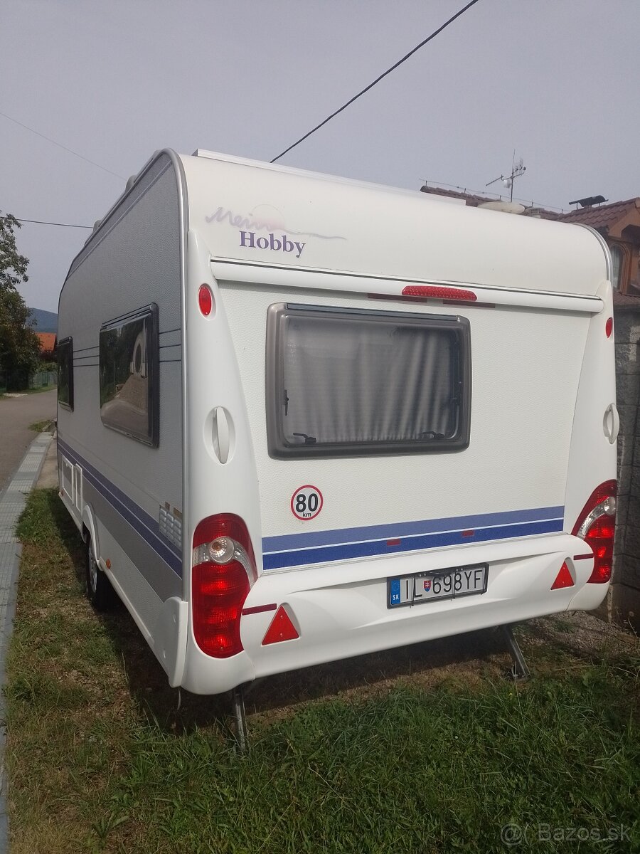 Predám karavan obytný príves Hobby 440 de Luxe