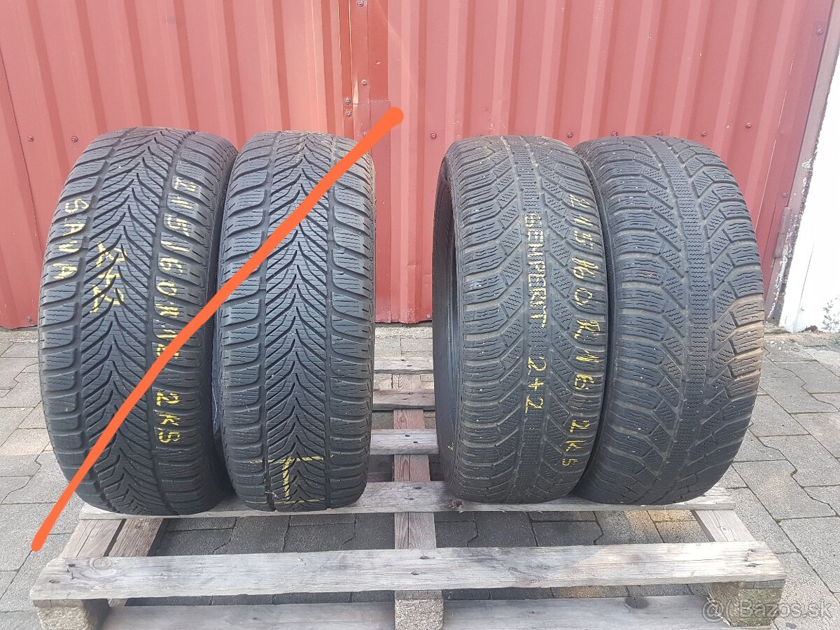 Zimne 215/60R16 2ks
