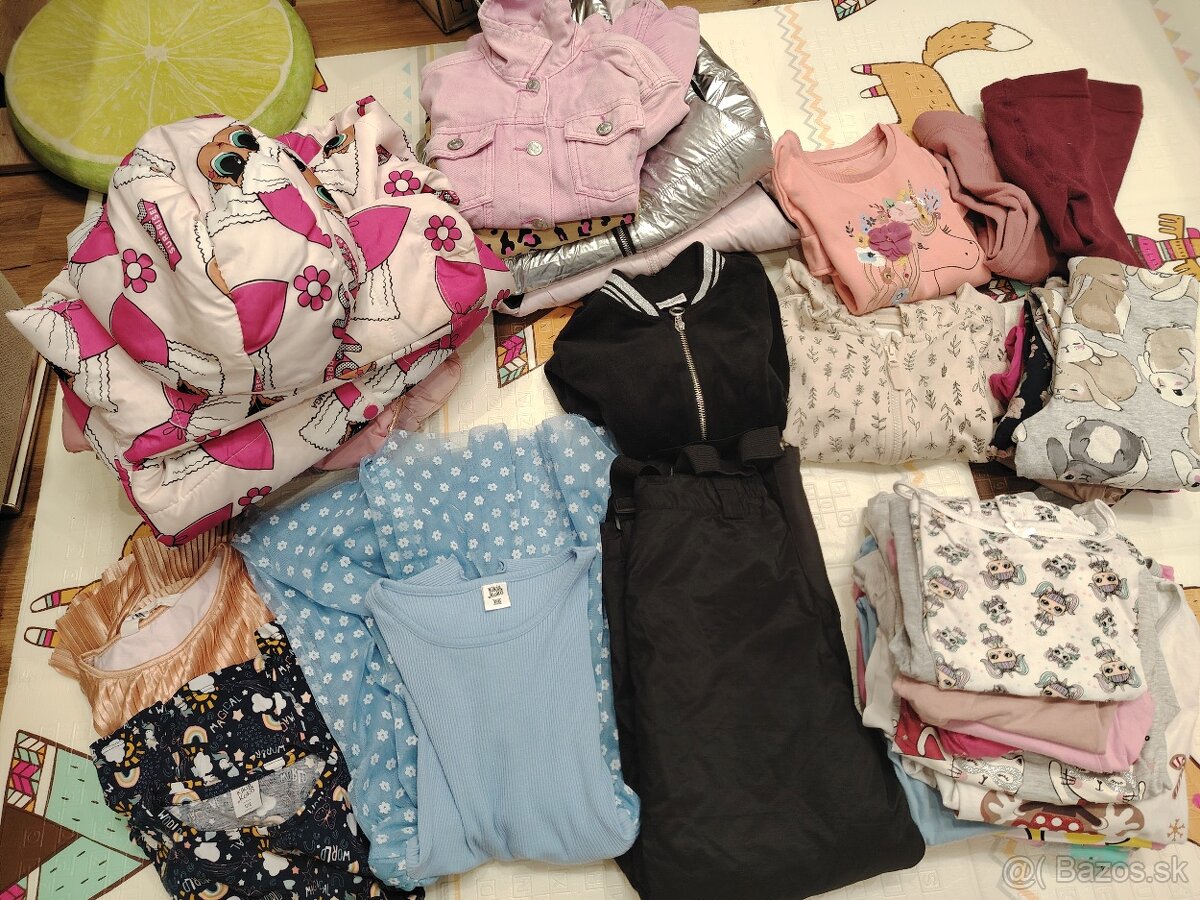 Dievčenské oblečenie 122 128