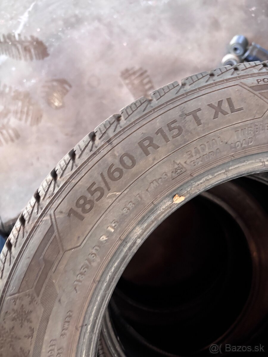 Zimné pneu 185/60r15 Barum