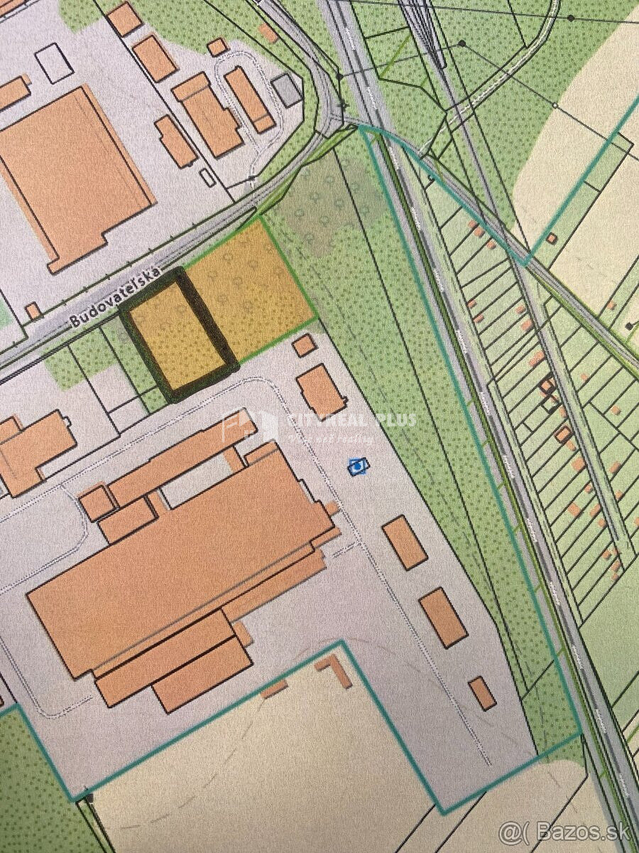 Na predaj stavebný pozemok v priemyselnom areály Nové Zámky