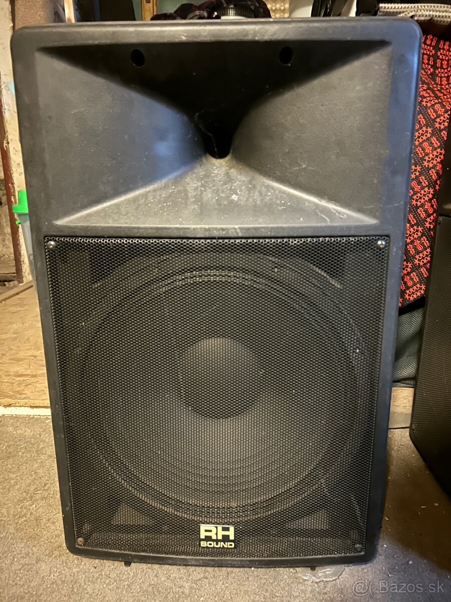 Predám 2 ks aktívne RH Sound a subwofer Soundking FP0115A