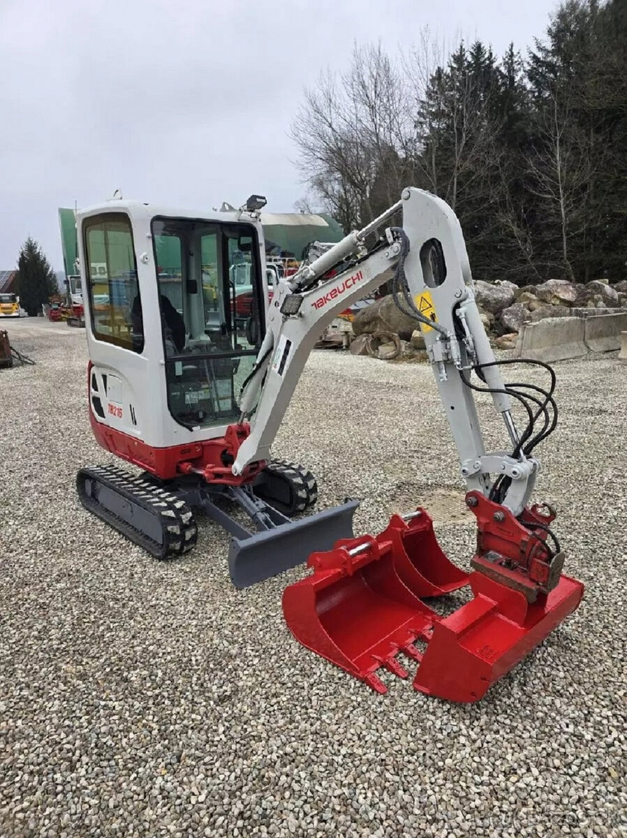 minibager TB216 -Takeuchi-16HP•1,8t-1201MTH