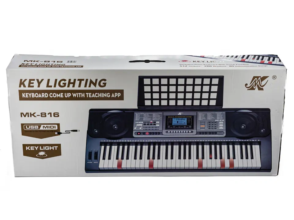 nové podsvietené klávesy dynamika, vyučbové systémy MK-816