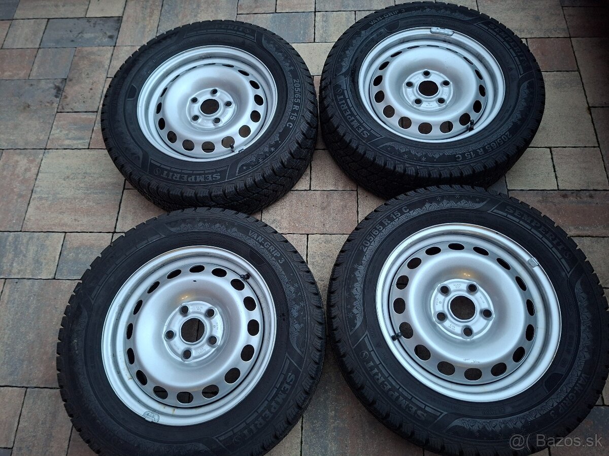 Predám plech disky Vw-Caddy-R15-nový model-od r.v.2020