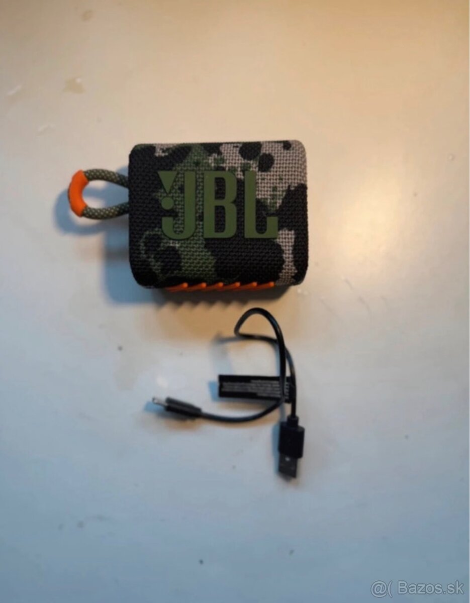 🔊 JBL Go 3 Bluetooth reproduktor – Camo edícia