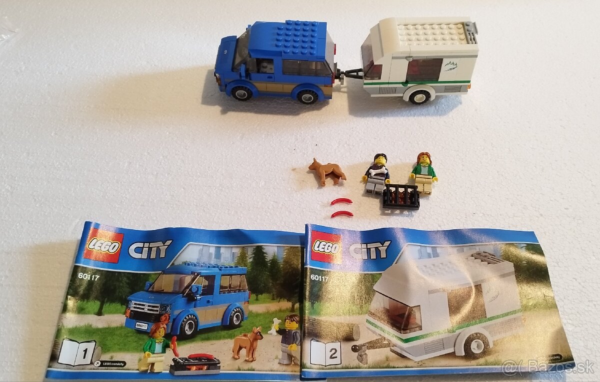 LEGO® City 60117 Dodávka a karavan