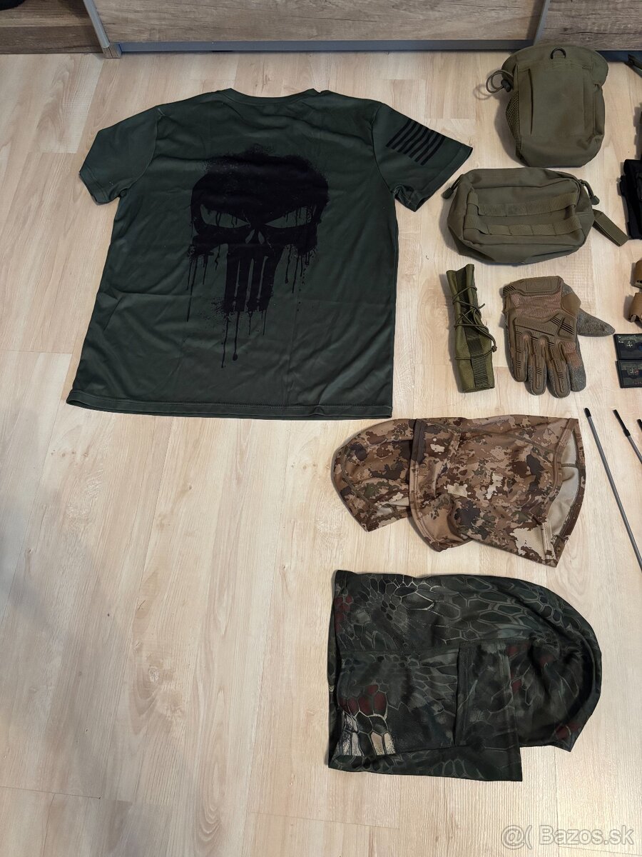 Airsoft výbava (všehodruh)