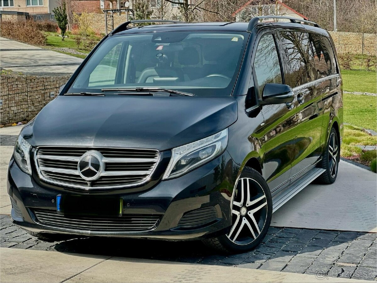 Mercedes V 250d 140kW 5/2017 122000km odpočet DPH