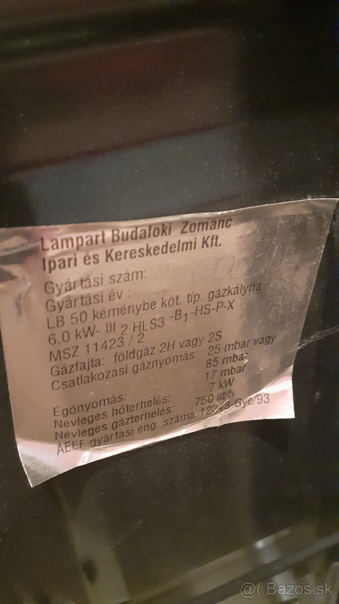 Plynové kachle