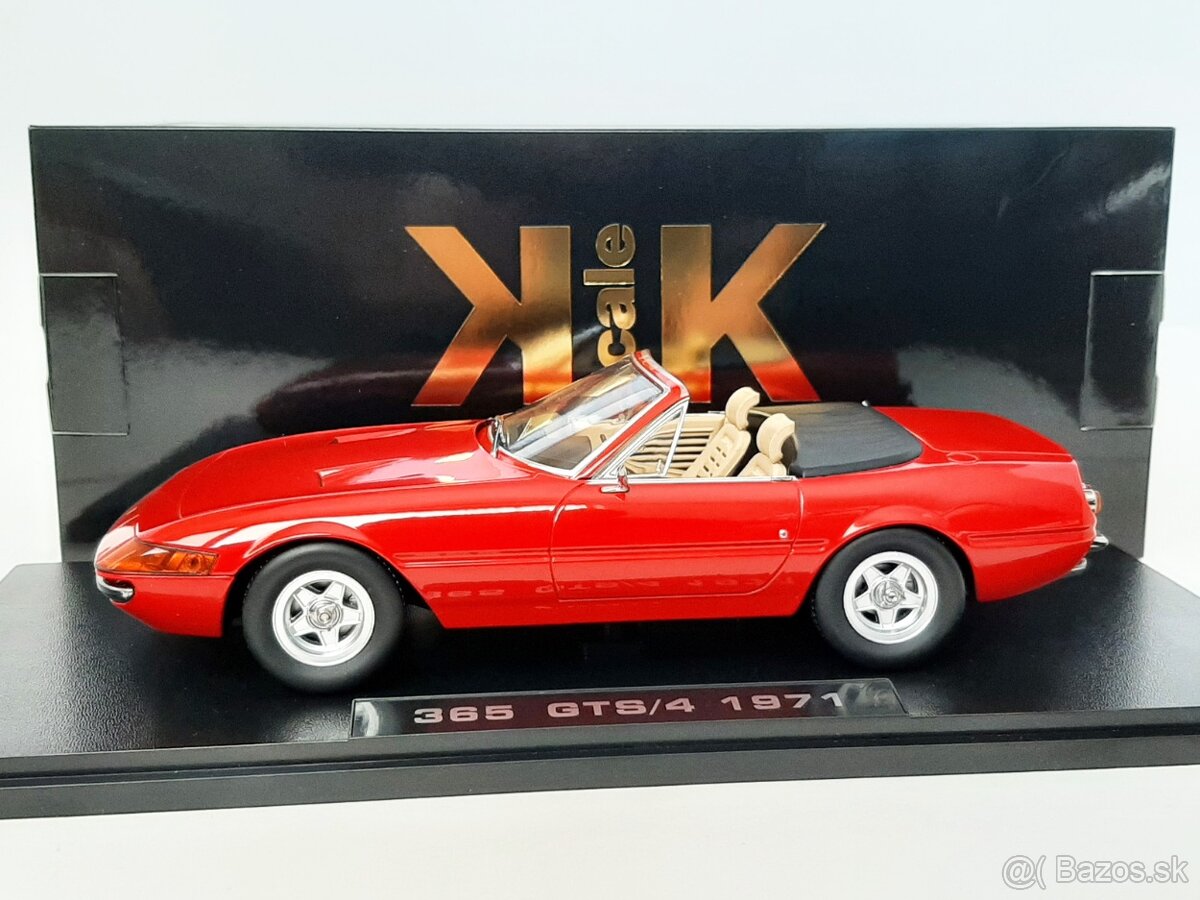 1:18 - Ferrari 365 GTB/4 Daytona Convertible - KK-Scale 1:18