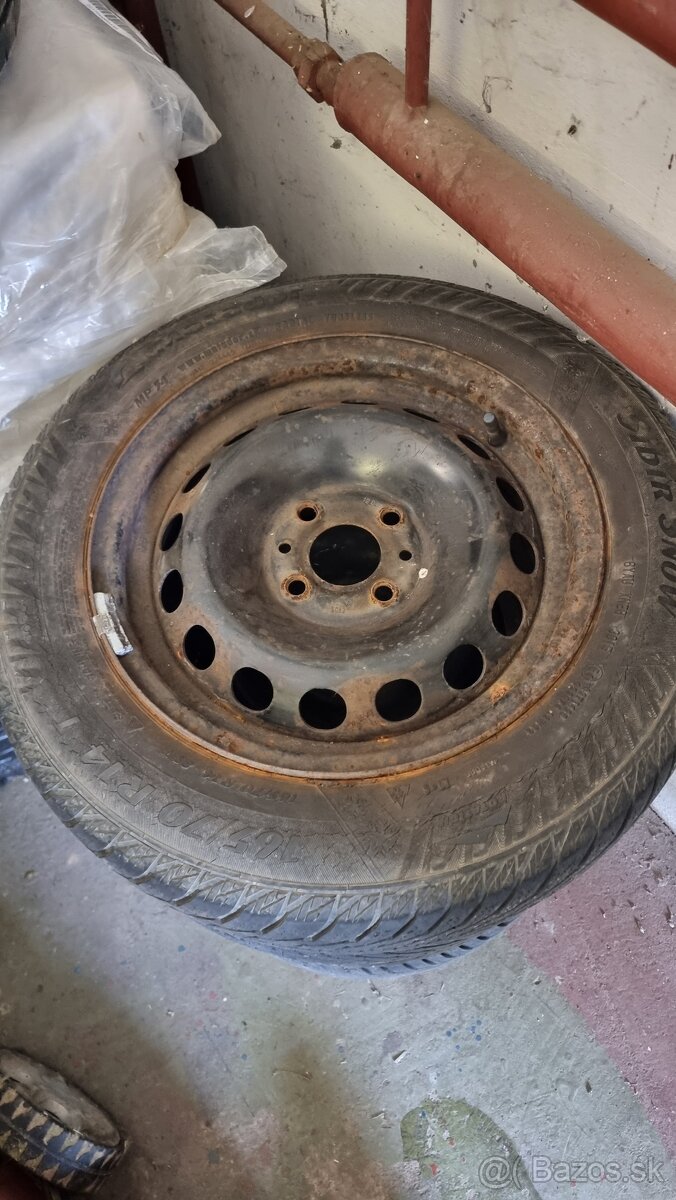 Plechové disky R14 4x100 pre Fiat Punto 2 (188)