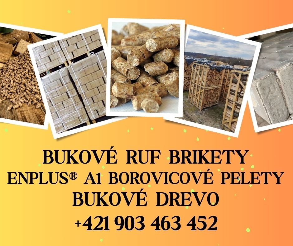 Pelety + brikety + drevo