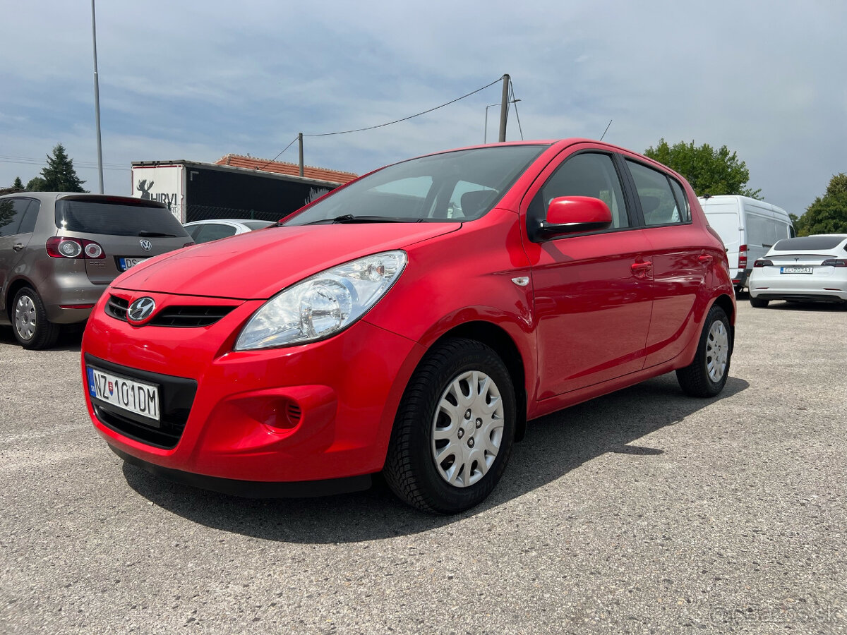 Hyundai i20 1.2 benzín, 57kW, MT/5, rok:08.2009.