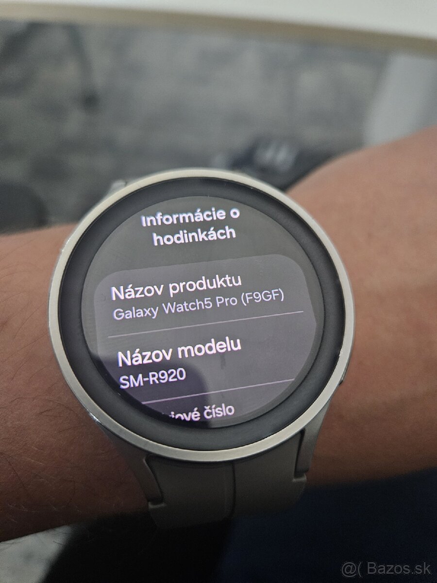 Galaxy watch 5 pro titan