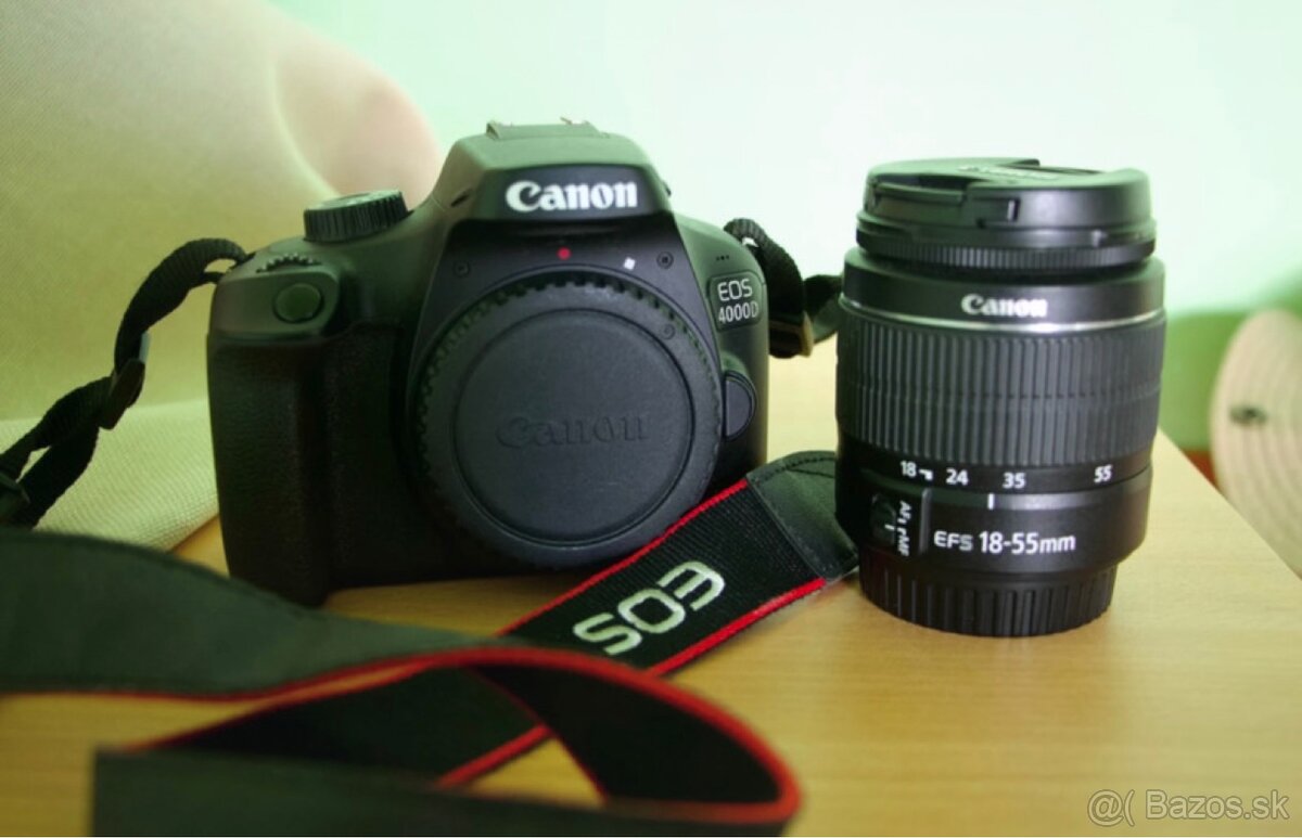 Canon EOS 4000D + 18-55mm