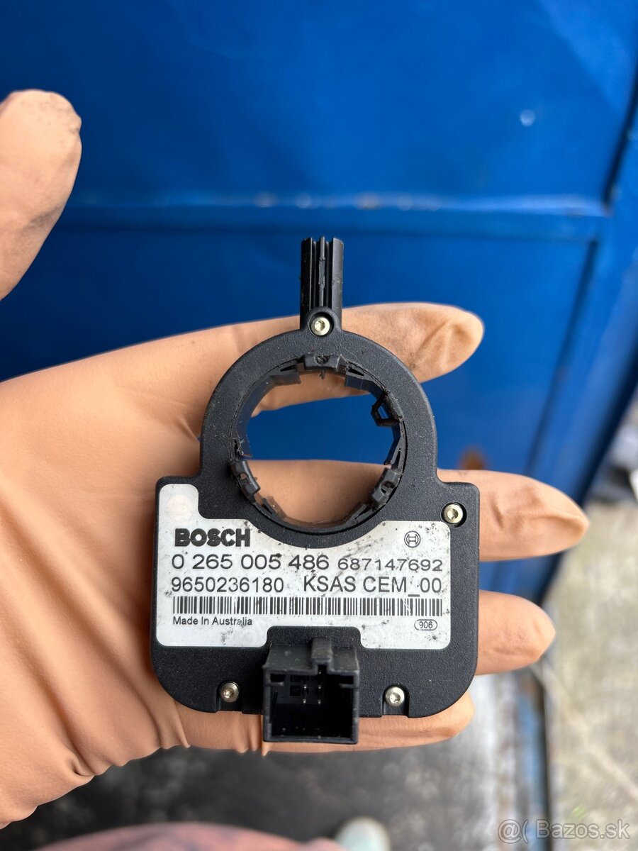 Citroën C4 snímač uhla volantu