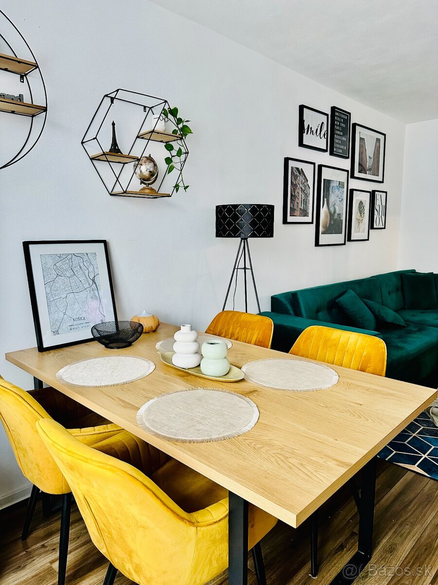 NOVINKA: prenájom 1,5i  bytu, dizajnový, 43m2, Železníky