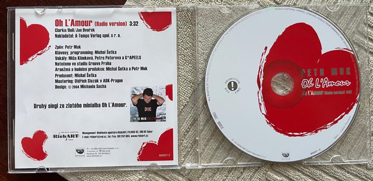 Petr Muk PROMO Oh L´Amour / Oceán Shalom Depeche Mode