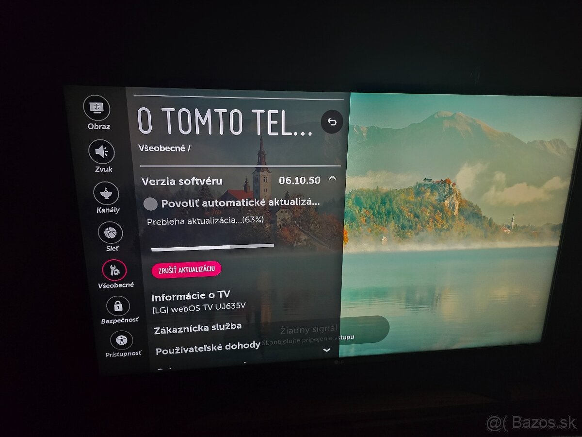 Predám smart tv LG-43UJ635V