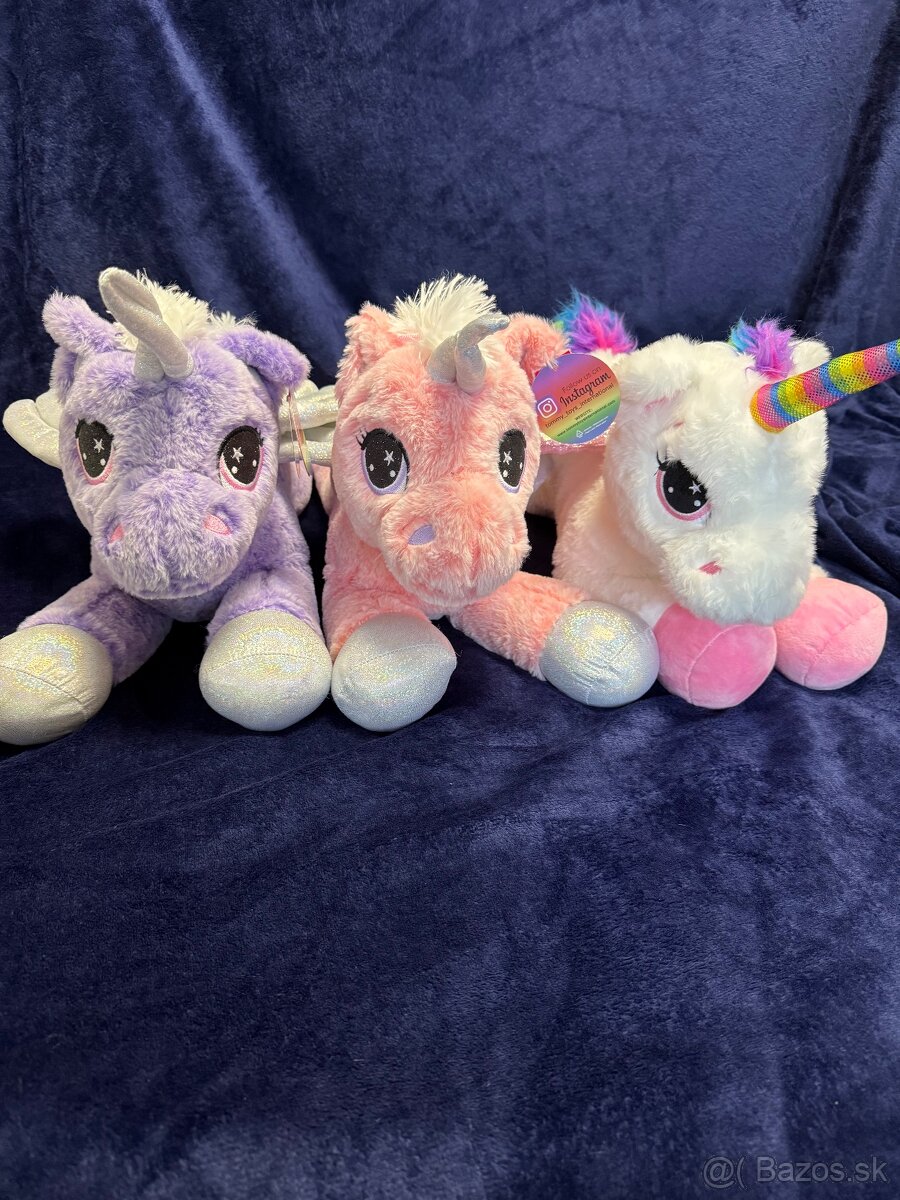 Jednorožec plyšová hračka 53cm dĺžka