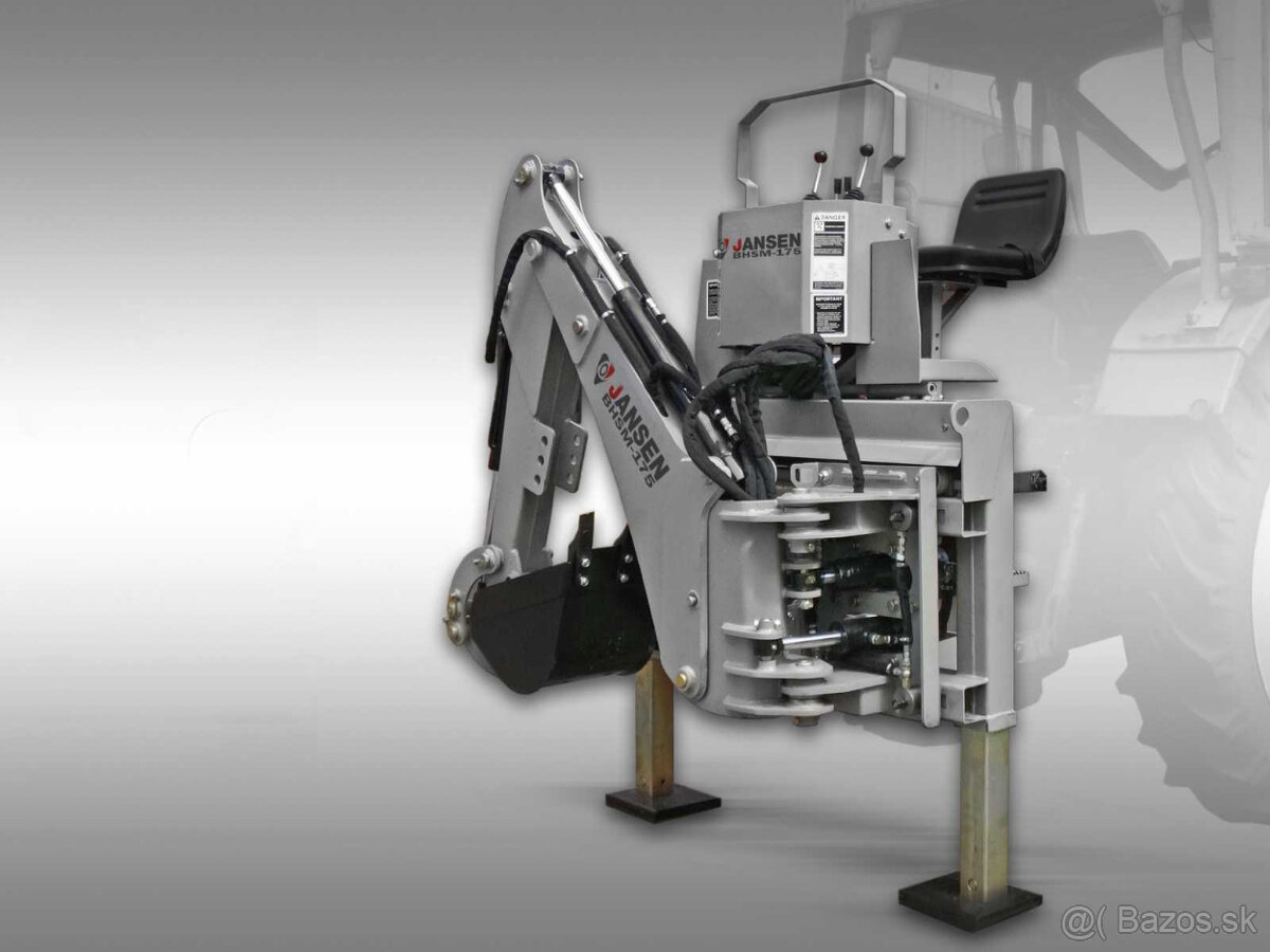 Predám podkop za traktor Jansen BHSM-175, lyžica 300 mm