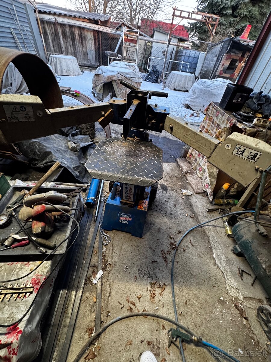 Štiepačka na drevo scheppach hl800e