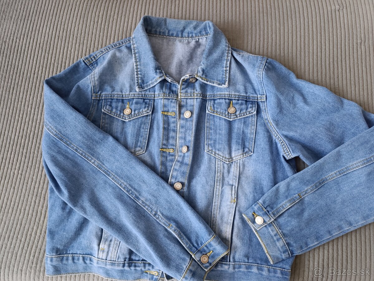 Nová dámska riflová bunda